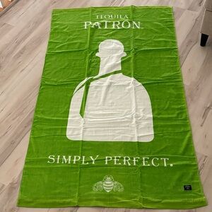 Green Beach Towel